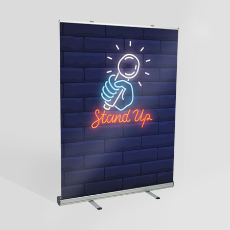 wide roller banners