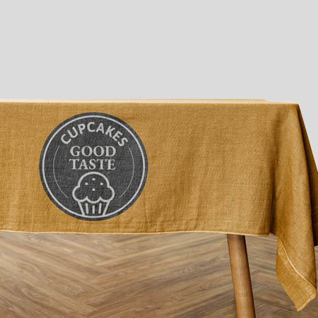 Printed tablecloth